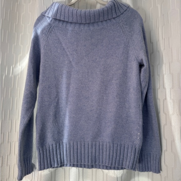Lavender Angora Turtleneck Sweater-Size Large - Picture 11 of 11